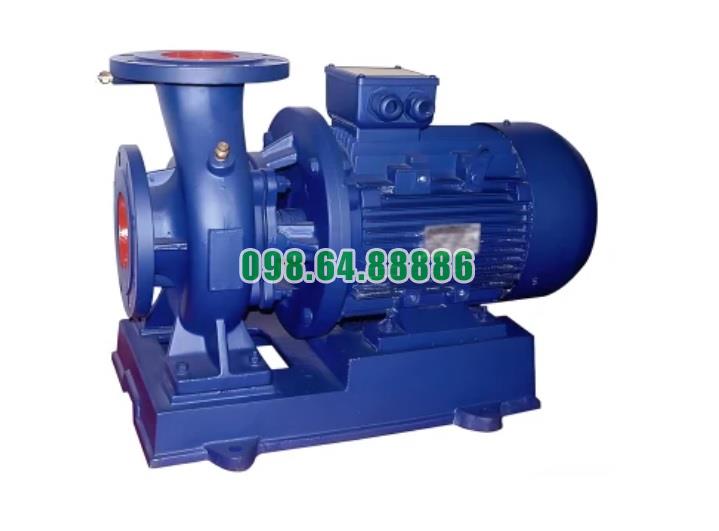 Bơm nước li tâm trục ngang SLW80-ISW80-100-I động cơ 5.5 kw lưu lượng max 130 m3/h