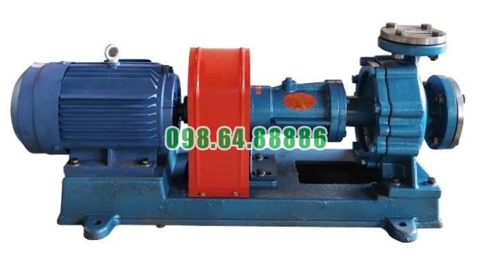 Bơm dầu truyền nhiệt chịu nhiệt cao RY40-25-200 lưu lượng 10 m3/h, công suất 4 kW, cột áp 50 m, tốc độ 2900 vòng/phút