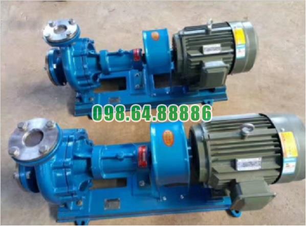 Bơm dầu truyền nhiệt chịu nhiệt cao RY50-32-160 tốc độ 2900 vòng/phút, lưu lượng 12.5 m3/h, công suất 3 kW, cột áp 30 m