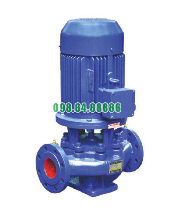 Máy bơm ly tâm trục đứng model ISG25-160, IRG25-160 đẩy cao 32m hiệu suất 4 m3/h